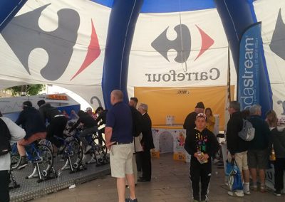 CARREFOUR Implantation animations tour de france