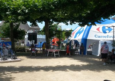 CARREFOUR Implantation animations tour de france