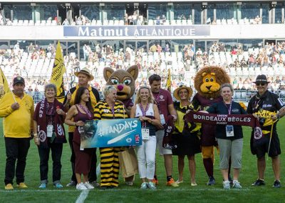 LIGNE NATIONALE DE RUGBY panneau Fan days